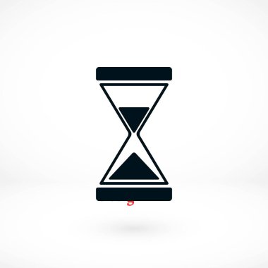 kum saati simgesi vektör