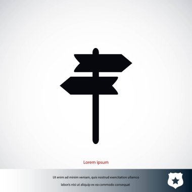 İmza posta vektör simgesi