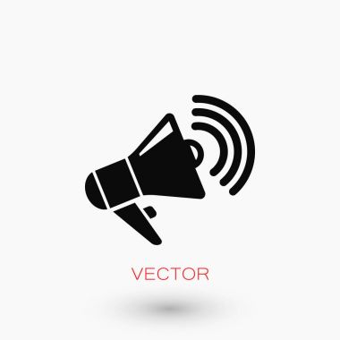Hoparlör simgesi vektör
