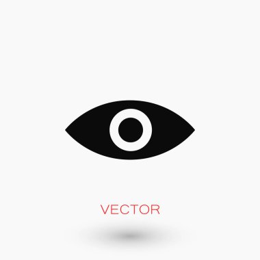 göz simgesi vektör