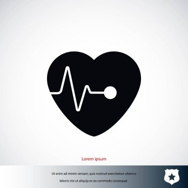 Kalpler vektör simgesi