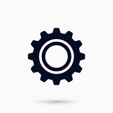 dişli simge vektör