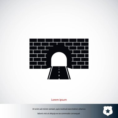 Tünel simge vektör