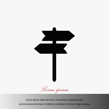 İmza posta vektör simgesi