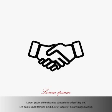 el sıkışma simge vektör