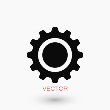 dişli simge vektör