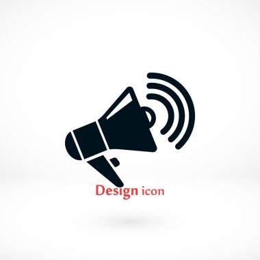 Hoparlör simgesi vektör