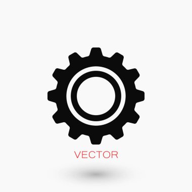 dişli simge vektör