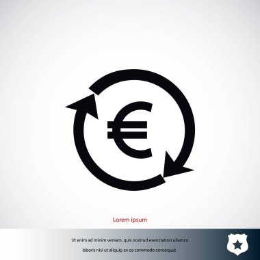 para dönüştürme simgesi