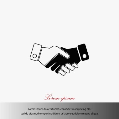 el sıkışma simge vektör