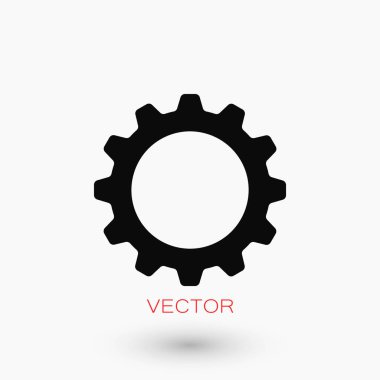 dişli simge vektör