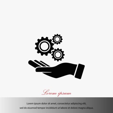 Kurulum ve destek simgesi