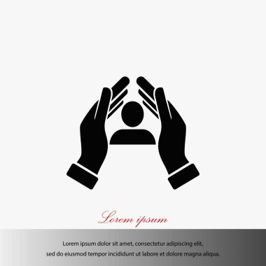 sigorta vektör simgesi