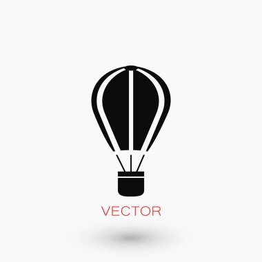 paraşüt simge vektör