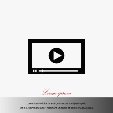 video simge vektör