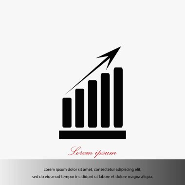  büyüme diyagram simgesi