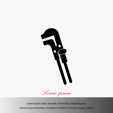 Anahtar tek renkli simgesini