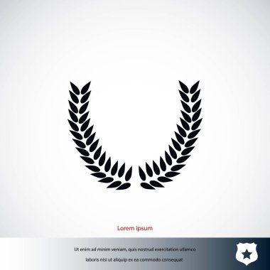 buğday vektör simgesi