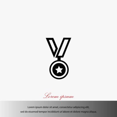 madalya simge vektör