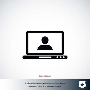dizüstü bilgisayar, kullanıcı simgesi