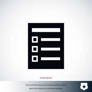 Kağıt simge vektör