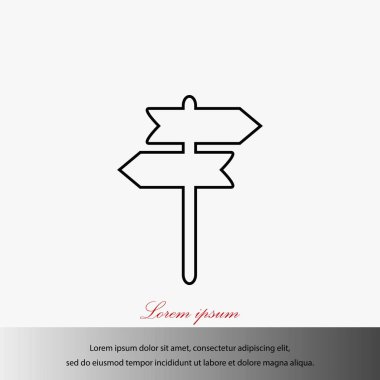 İmza posta vektör simgesi