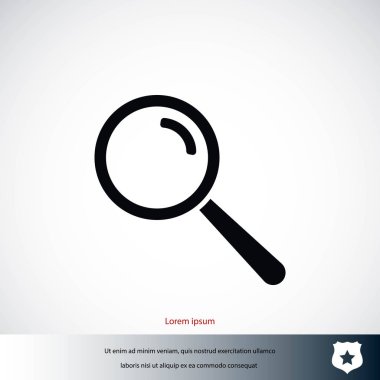 objektif simge vektör