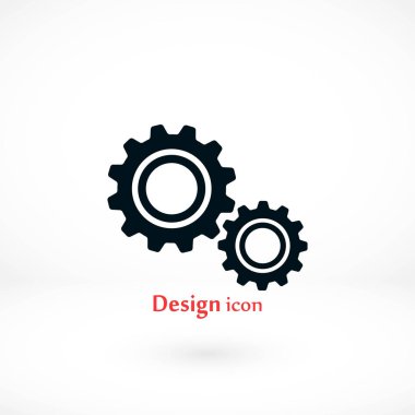 dişli simge vektör