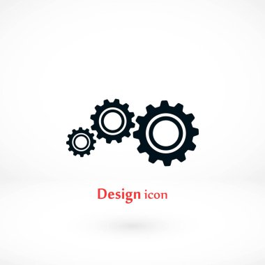 dişli simge vektör