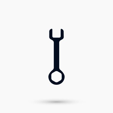 İngiliz anahtarı anahtar işareti simgesi