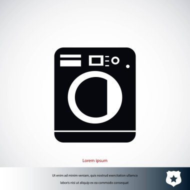 çamaşır makinesi simgesi