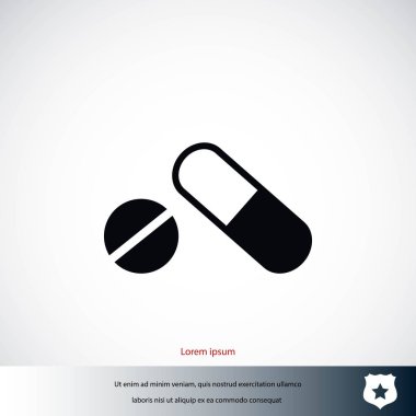 Kapsül Vektör Simgesi