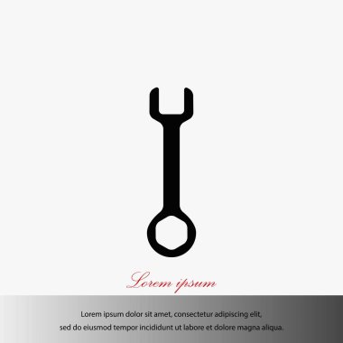 İngiliz anahtarı anahtar işareti simgesi