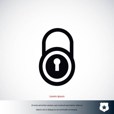 Vektör simgesini kilitle