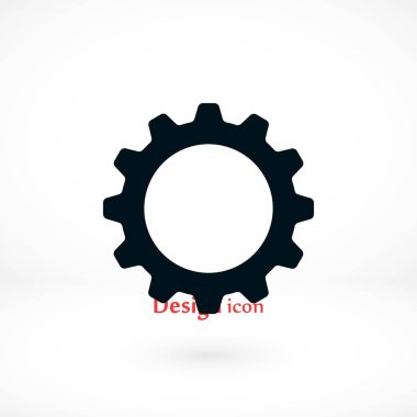 dişli simge vektör