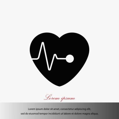 Kalpler vektör simgesi