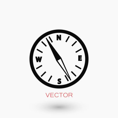  Pusula vektör simgesi