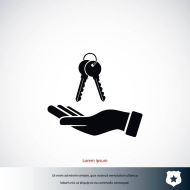 El ile tuşları simgesi