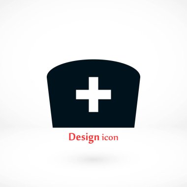 Düz hemşire simgesi