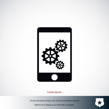 Ayarları ile telefon simgesi