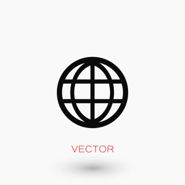Dünya Vektör Simgesi