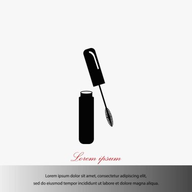 Maskara vektör simgesi