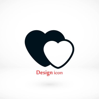 Kalp Vektörü Simgesi