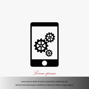 Ayarları ile telefon simgesi