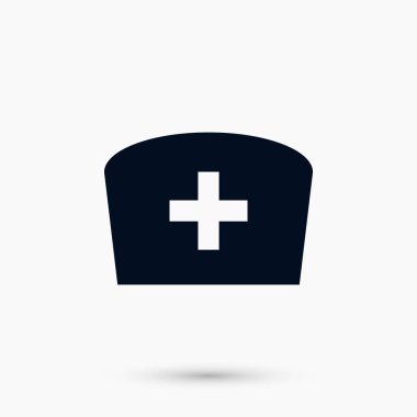 Düz hemşire simgesi