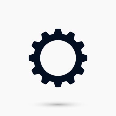 dişli simge vektör