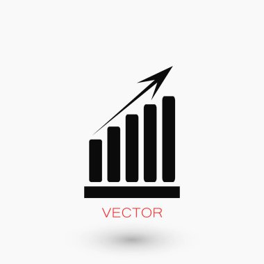  büyüme diyagram simgesi