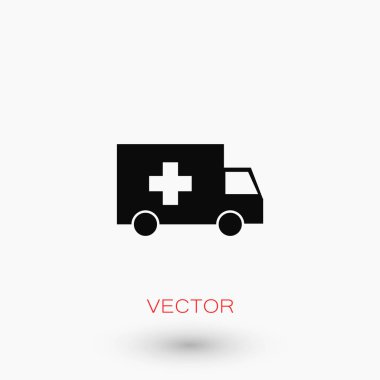 Ambulans araba simgesi
