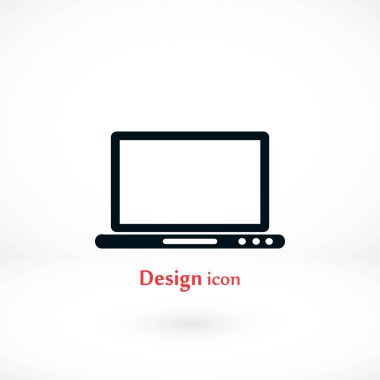 Monitör simge vektör