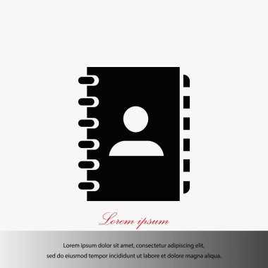 defter vektör simgesi